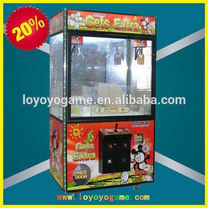 Put Us Together vending claw crane-coin operated game machine 42'Double Claw Crane Mechine